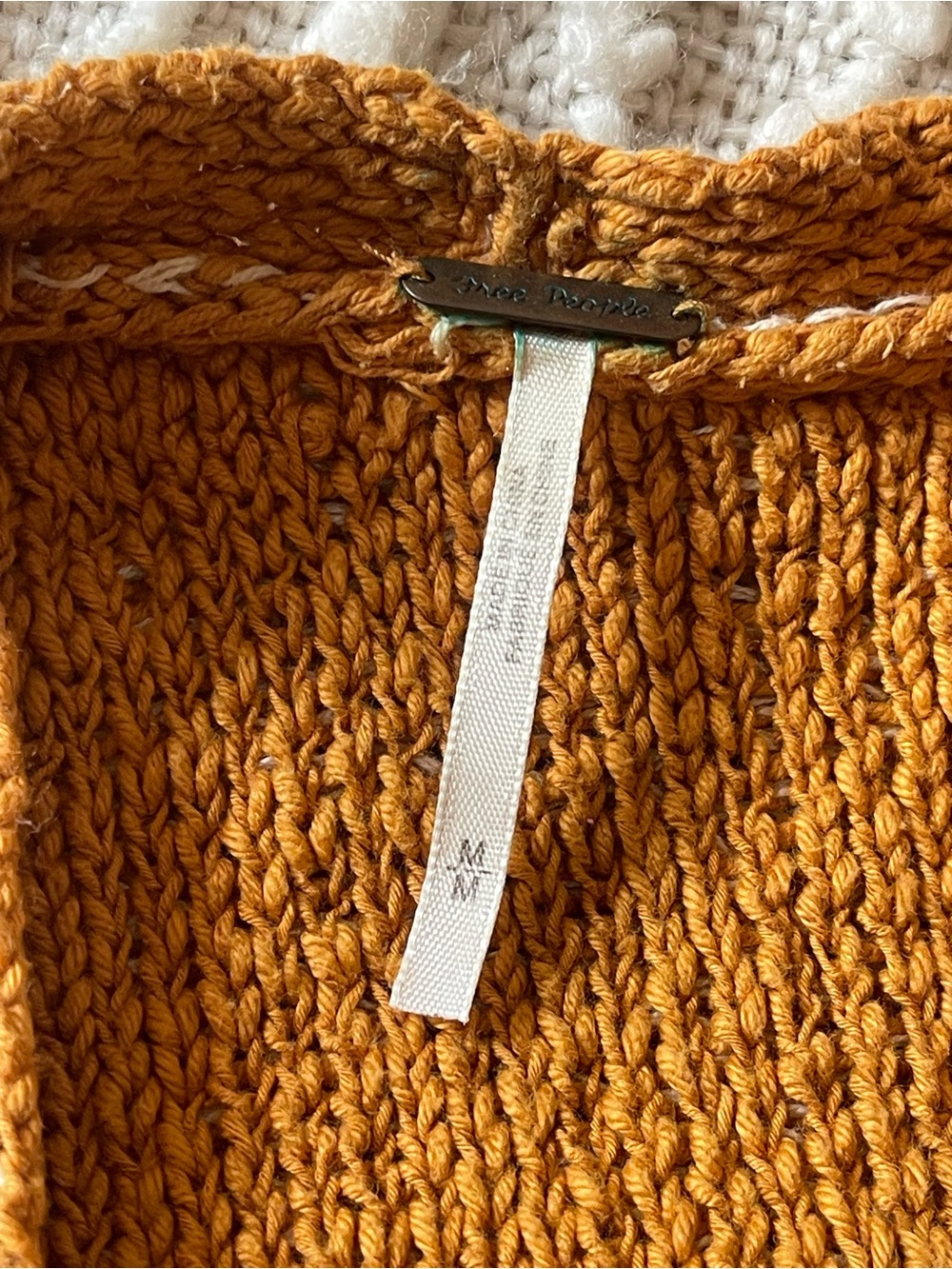 Free People color block open cardigan - Picture 3 of 6